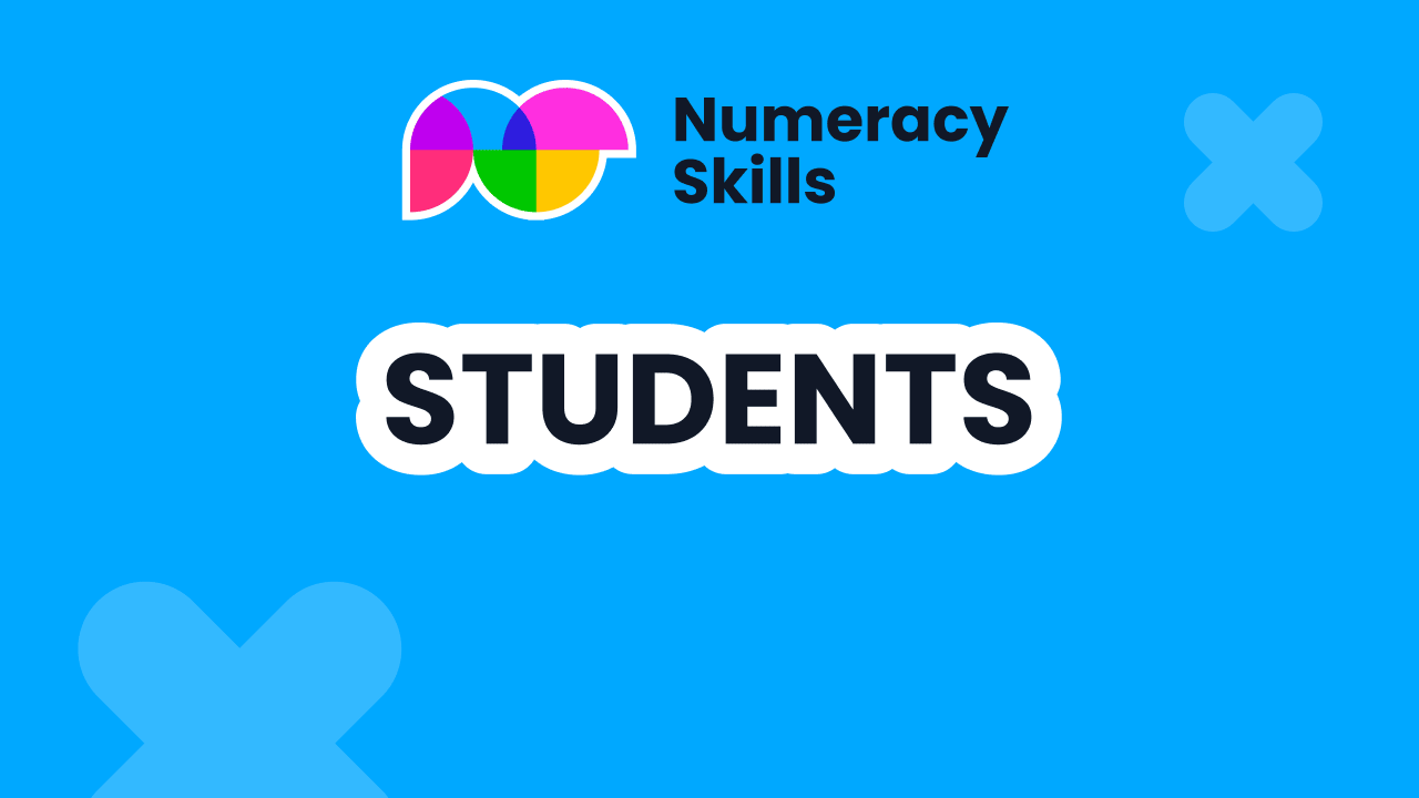 Live demonstration of the Numeracy Skills platform showing student experience with notes